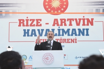 Azərbaycan və Türkiyə prezidentləri Rize-Artvin Hava Limanının - AÇILIŞ MƏRASİMİNDƏ - TAM MƏTN, FOTO, VİDEO | FED.az