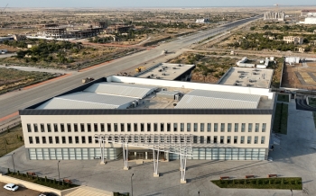Ağdam şəhər 1 nömrəli tam orta məktəbin binasının açılışı olub - FOTOLAR | FED.az