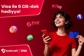 Bakcell və Visa tərəfdaşlığa başlayır