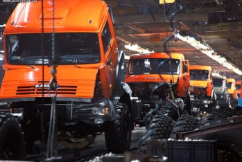 “Kamaz” apreldə yük avtomobillərinin istehsalını - 15% AZALDIB