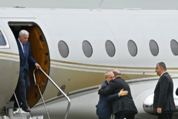 Vahid Ələkbərov rəsmilərlə Füzulidə - FOTO