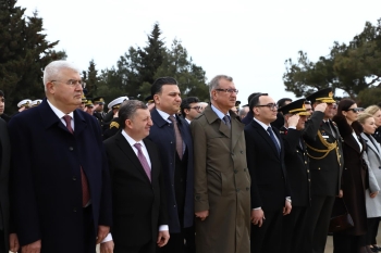 ATİB nümayəndə heyəti Bakı Türk Şəhidliyini ziyarət edib - [red]FOTOLAR[/red] | FED.az