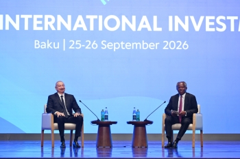 İlham Əliyev II Azərbaycan Beynəlxalq İnvestisiya Forumu çərçivəsində keçirilən tədbirdə iştirak edib | FED.az