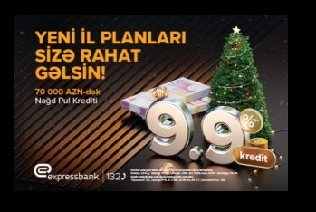 İllik 9.9-dan başlayan faiz dərəcəsilə - NAĞD PUL KREDİTİ