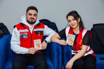 “Araz” supermarketlər şəbəkəsi “Xərçənglə Mübarizə Həftəsi” keçirib - [red]FOTOLAR[/red] | FED.az