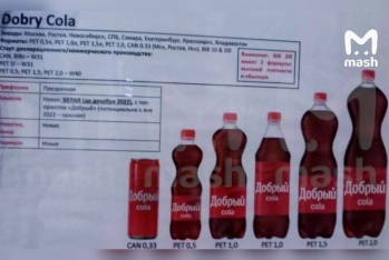 Coca-Cola Rusiyada adını dəyişdi - «Dobrıy Cola» gəlir