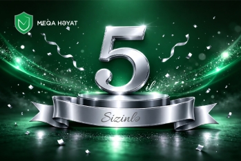 “Meqa Həyat Sığorta” 5 illik yubileyini - QEYD EDİR