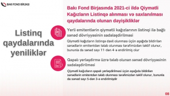 Bakı Fond Birjasının 21 illik dövründə - BİR İLK | FED.az