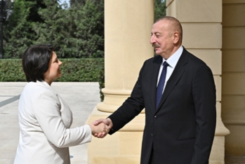 İlham Əliyev Moldovanın Baş naziri ilə görüşdü - FOTOLAR