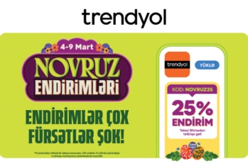 “Trendyol”da Novruz endirimləri - BAŞLAYIR