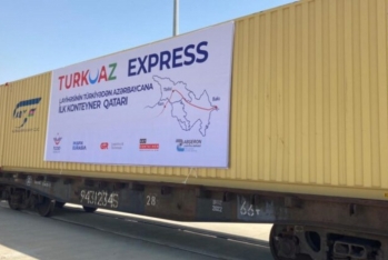Daha bir konteyner blok qatarı Türkiyədən Azərbaycana gəlib - BU MƏHSULU GƏTİRİB