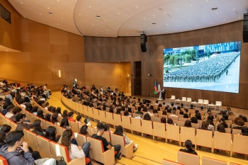 ADA Universitetində şanlı zəfər tariximiz “Zəfər Rəqsi” filminin nümayişi ilə anılıb - [red]FOTOLAR[/red] | FED.az