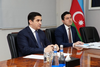 Nazir “Yüksəliş” müsabiqəsinin qalibləri ilə görüşüb - FOTO | FED.az