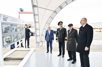 Prezident “Akademik Xoşbəxt Yusifzadə” tankerinin istismara verilməsi mərasimində - İŞTİRAK EDİB - TAM MƏTN - FOTOLAR | FED.az