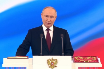 Putin and içdi - Beşinci dəfə Rusiya prezidenti vəzifəsinin icrasına başladı