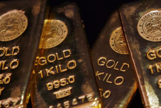 Золото упало в цене