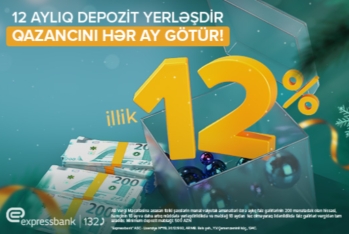 Pulunuza 12 aya 12% gəlir - DEPOZİT