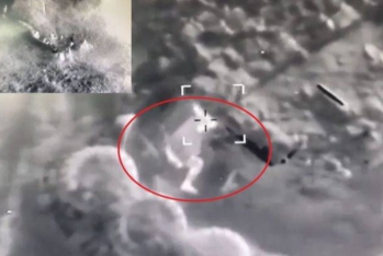 Ordumuzun dron-kamikadzesinin gizlənməyə çalışan düşmənləri məhv etməsinin görüntüləri – Video