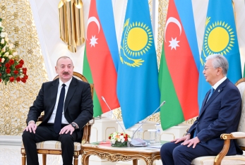 Astanada İlham Əliyevin Kasım-Jomart Tokayev ilə təkbətək görüşü olub | FED.az