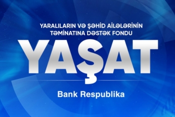 “Bank Respublika” "YAŞAT" Fonduna - 200 Min Manat Köçürdü