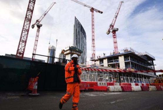 Деловая активность в строительном секторе Великобритании выросла быстрыми темпами