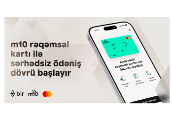 Bir ekosistemindən yeni ödəniş həlli: m10 rəqəmsal kartı ilə sərhədsiz ödəniş dövrü başlayır