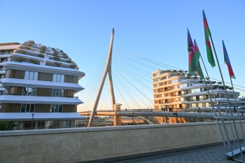 Prezident  “Bakı Ağ Şəhər”də olub - FOTOLAR[b][red] - YENİLƏNİB[/red][/b] | FED.az