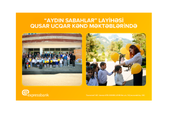Expressbank Qusarın bütün ucqar kəndlərində birinciləri - SEVİNDİRİB