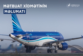 AZAL-dan Naxçıvan Aeroportunda sərnişin sıxlığı ilə bağlı - AÇIQLAMA