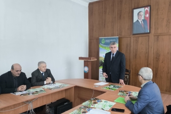 Aqrar sığortada 1000 manatlıq buğda 7,4 manatla qorunur - Ucarda fermerlərlə görüş keçirilib