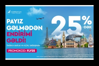 AZAL-la sərfəli uçuşlar: 25%-dək endirimlə səyahət edin | FED.az