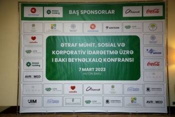 “Azərlotereya” ASC “Ətraf Mühit, Sosial və Korporativ İdarəetmə üzrə I Bakı Beynəlxalq Konfransı”nın baş sponsoru olub | FED.az