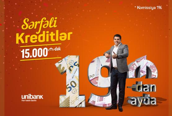 Unibank sərfəli yay kreditləri təklif edir