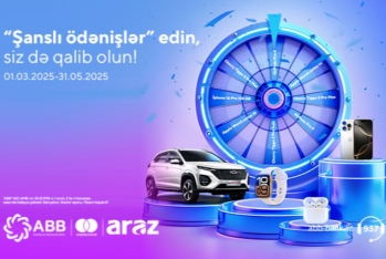 Делай покупки с картами Банка ABB в супермаркетах  «ARAZ» – выигрывай автомобиль!