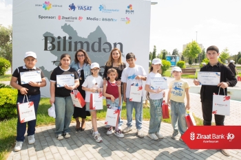 Ziraat Bank Azərbaycan Şəhid Övladları üçün təşkil olunan “Bilimdən Zəfərə” layihəsinin Gəncə mərhələsinə -[red] SPONSORLUQ EDİB[/red] | FED.az
