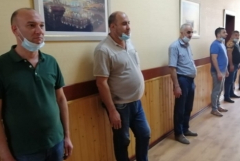 Abşeronda kafe sahibi və 8 nəfər müştəri saxlanıldı - FOTOLAR