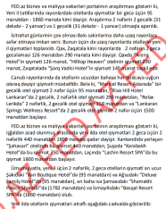 Yeni il günlərində rayonlarda hansı otellər daha ucuzdur? – [red]60 OTEL, SİYAHI QİYMƏTLƏR[/red] | FED.az