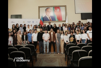 Code Academy-nin GDU-da icra etdiyi #codeforfuture layihəsinin - MƏZUN GÜNÜ KEÇİRİLDİ | FED.az