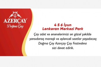 Lənkəranda "Azerçay" ilə Çay Festivalı! - VİDEO