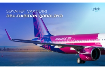 46 dollardan Əbu-Dabi-Qəbələ aviareysi açılır - Qəbələyə daha çox ərəb turist gələcək