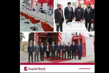 "Kapital Bank" yenilənən Ağstafa filialını -[red] İSTİFADƏYƏ VERDİ[/red] | FED.az
