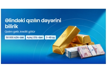 Əlindəki qızılın dəyərini bilirik! - AFB Bank-dan 50 000 AZN-dək qızıl girovu ilə kredit imkanı!