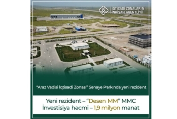 “Araz Vadisi İqtisadi Zonası”nda yeni şirkət - Boya fırçası və boya rulosu istehsal ediləcək