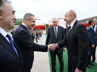 Laçın  Hava Limanının açılış mərasimi keçirilib, Azərbaycan və Türkiyə Prezidentləri iştirak edib - [red]VİDEO[/red] [b][red] - YENİLƏNİB[/red][/b] | FED.az