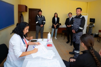 При организации ЗАО «AzerGold» в Дашкесане началась очередная акция по медосмотру | FED.az