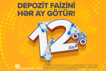 Vergidən azad depozit – İLLİK 12% GƏLİR!