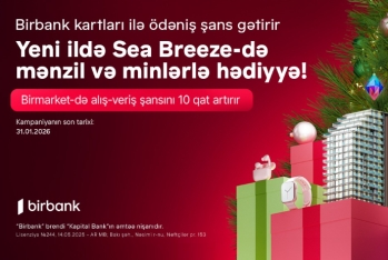 Birbank kartları ilə ödəniş See Breeze-də - MƏNZİL QAZANDIRIR