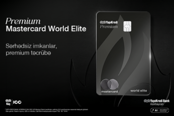 Yapı Kredi Bank Azərbaycan  yeni “Premium Mastercard World Elite” kartını - TƏQDİM EDİR!