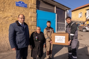 Daşkəsəndə şəhid ailələrinə bayram sovqatları təqdim edilib | FED.az