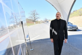 Prezident Daşaltıya gedib, tunellərin tikintisi ilə - TANIŞ OLUB - FOTO